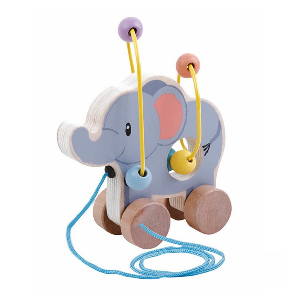 Studio Circus Studio Circus Figurine à tirer en bois Éléphant