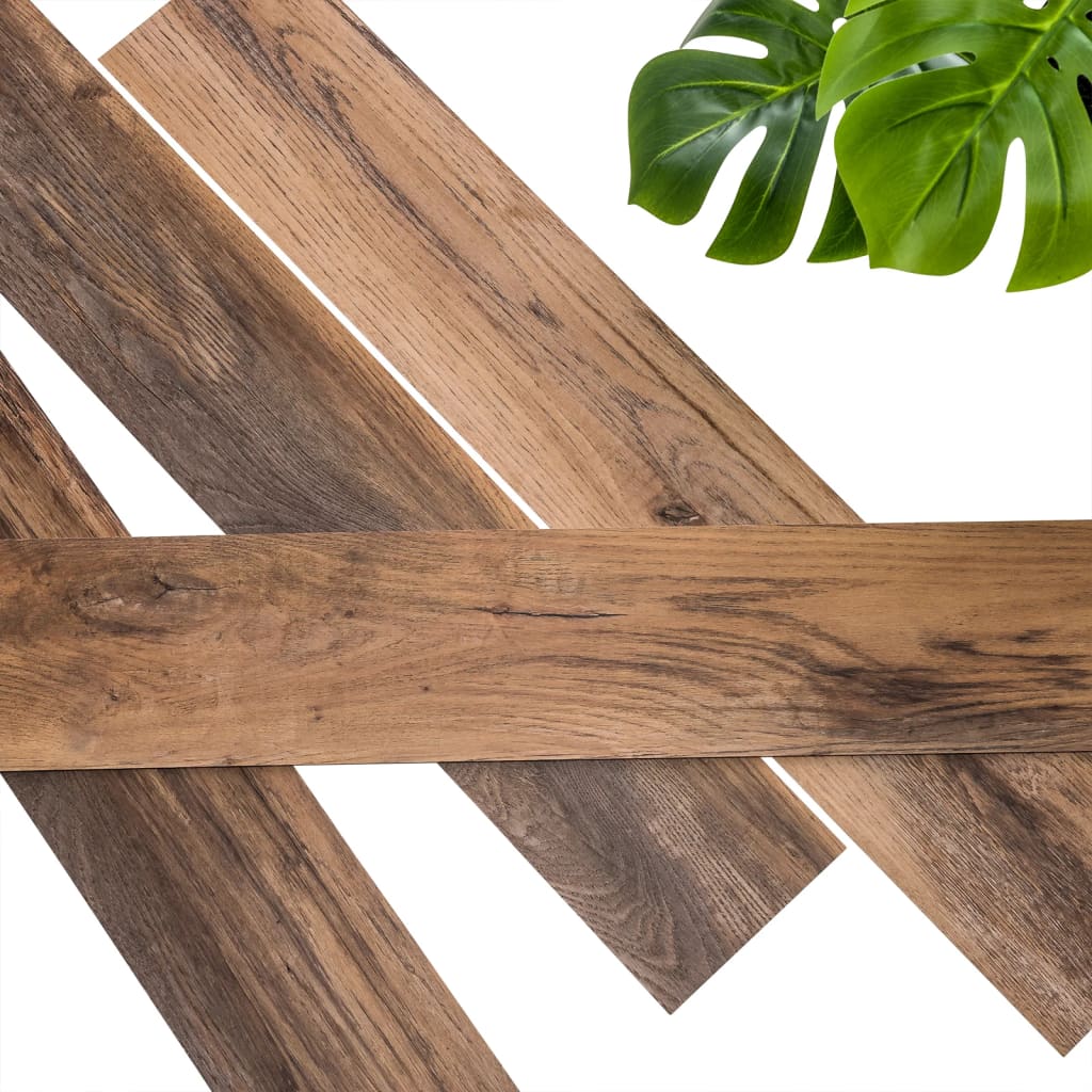 Walart Planks Wood-look Sandwood Oak Grinding Brown