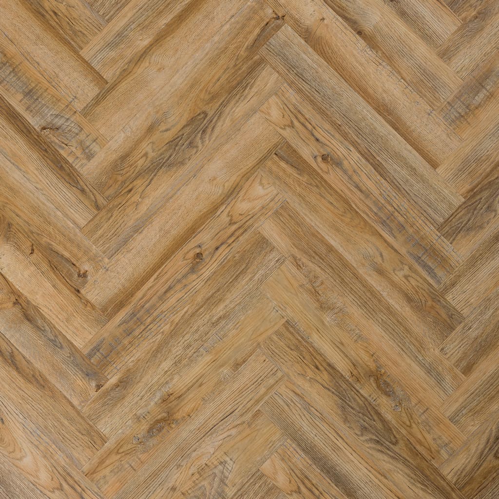 Walart Planks Wood-look recyclé chêne vintage brun