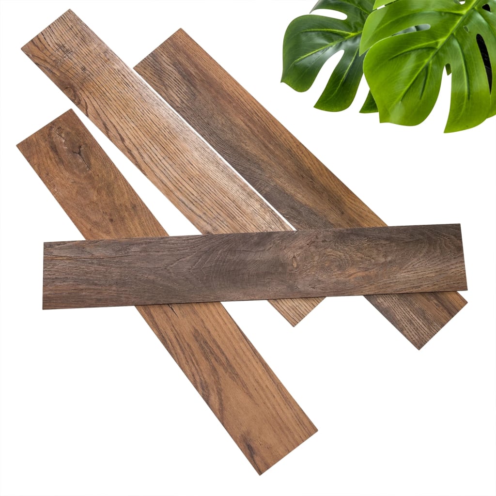 Walart Planks Wood-look Sandwood Oak Grinding Brown