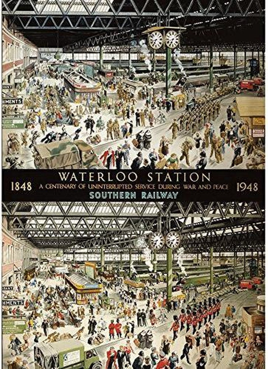 Gibsons - station de Waterloo (par Helen mckie) - 1000 pièces 68×49cm (l×h) - puzzle pour adultes