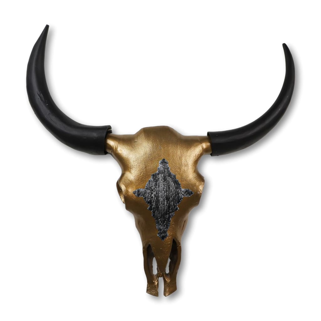 Collection HSM Buffalo Head Decorative L 80x10x80 cm