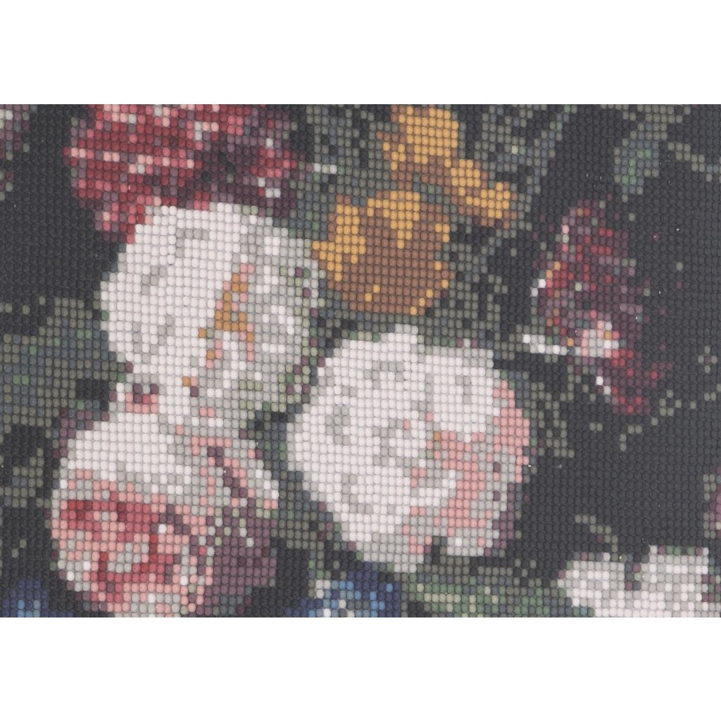 Craft sensations peinture diamant fleurs 40x50 cm