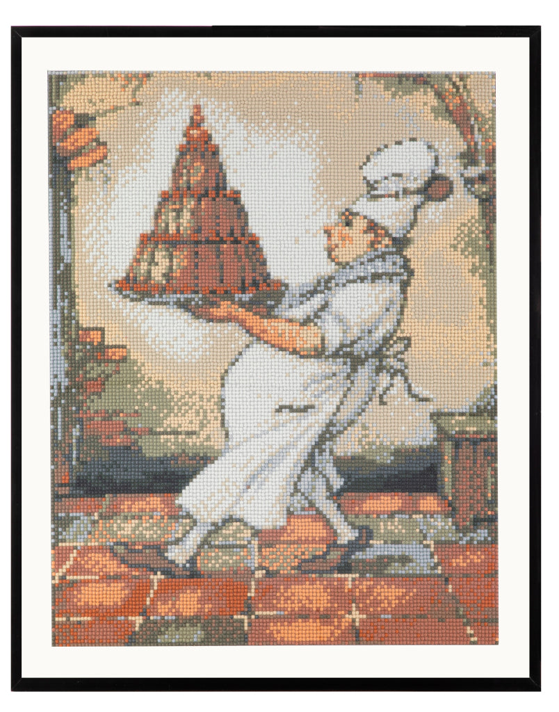 Peinture diamant Grafix Anton Pieck Bakker 40x50cm