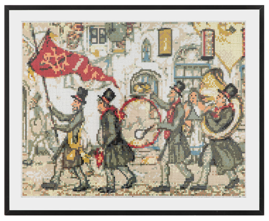 Grafix peinture diamant Anton Pieck fanfare 40x50cm