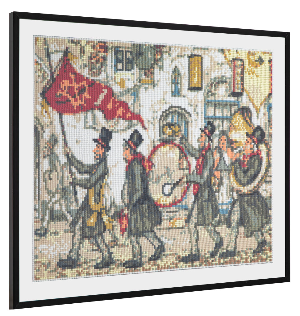Grafix peinture diamant Anton Pieck fanfare 40x50cm