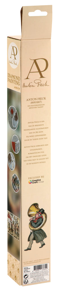 Grafix peinture diamant Anton Pieck fanfare 40x50cm