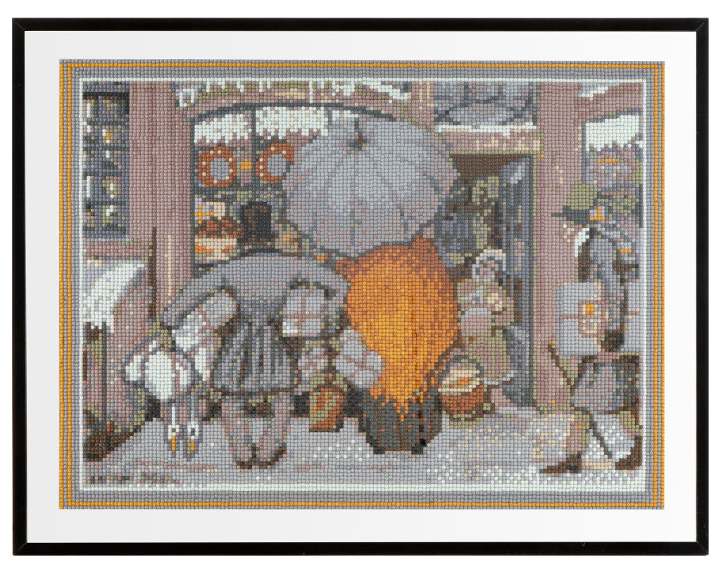 Grafix peinture diamant Anton Pieck vitrine 40x50cm
