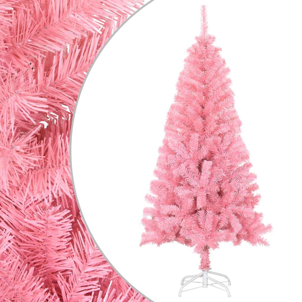 Vidaxl Kunstkerstboom avec un rose PVC de 150 cm standard