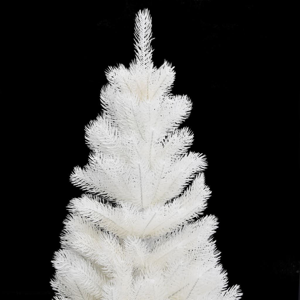 Vidaxl kunstkerstboom avec des aiguilles réalistes à 90 cm blancs
