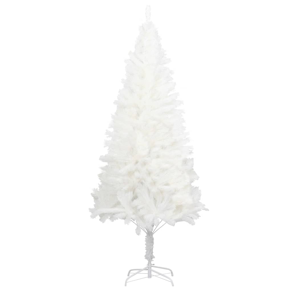 Vidaxl kunstkerstboom avec des aiguilles réalistes 150 cm blancs