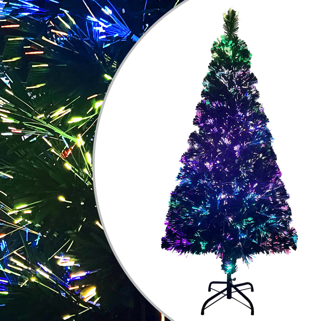 Vidaxl Kunstkerstboom avec un vert à fibre optique standard de 120 cm