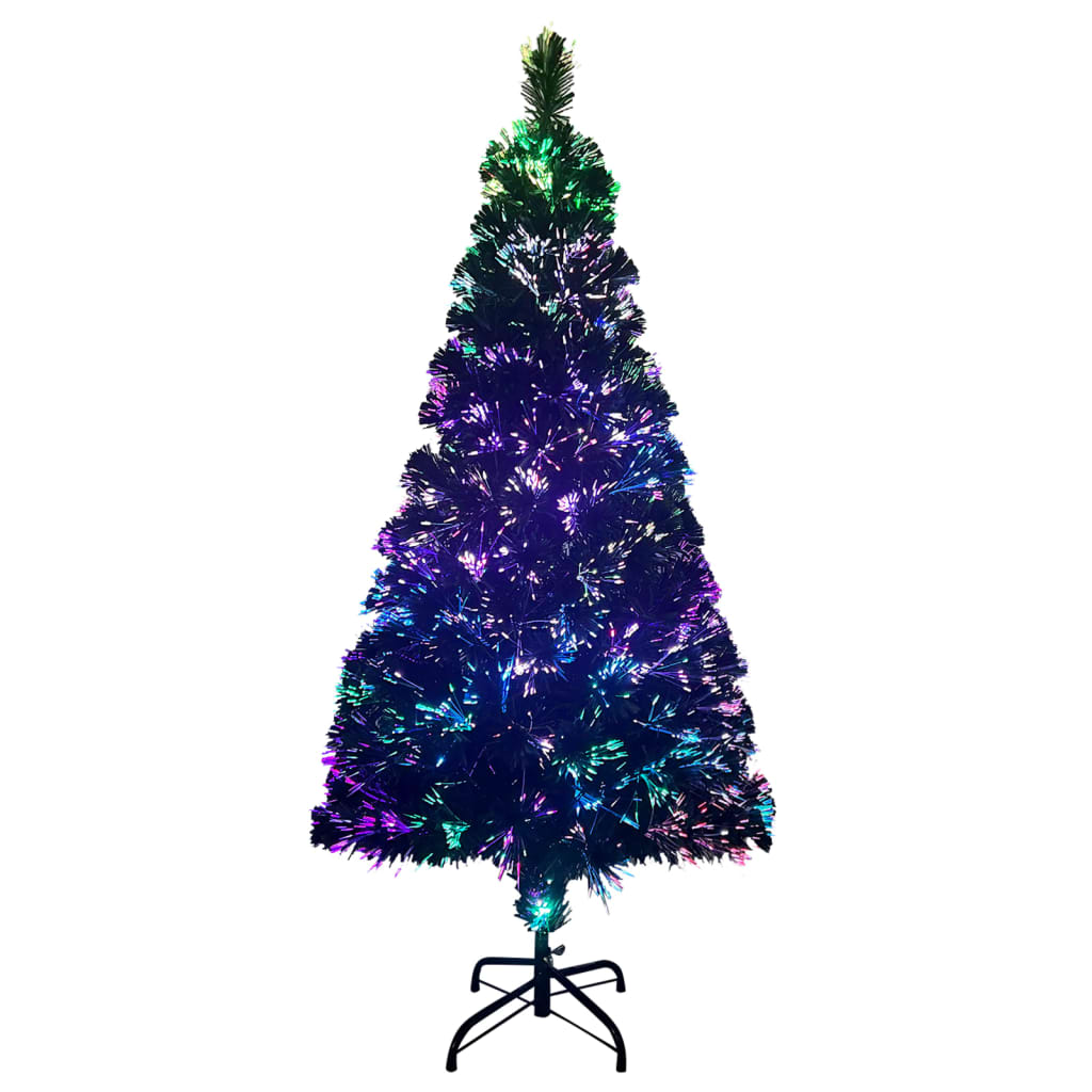 Vidaxl Kunstkerstboom avec un vert à fibre optique standard de 150 cm