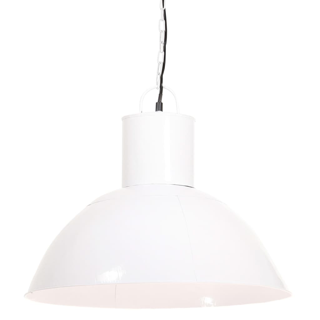 Vidaxx lampe suspendue ronde 25 w e27 48 cm blanc