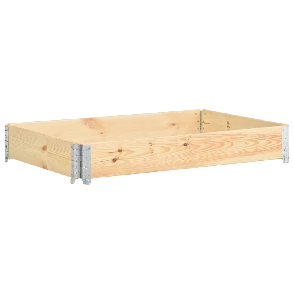 Vidaxx jardinière surélevée 100x150 cm bois de pin massif