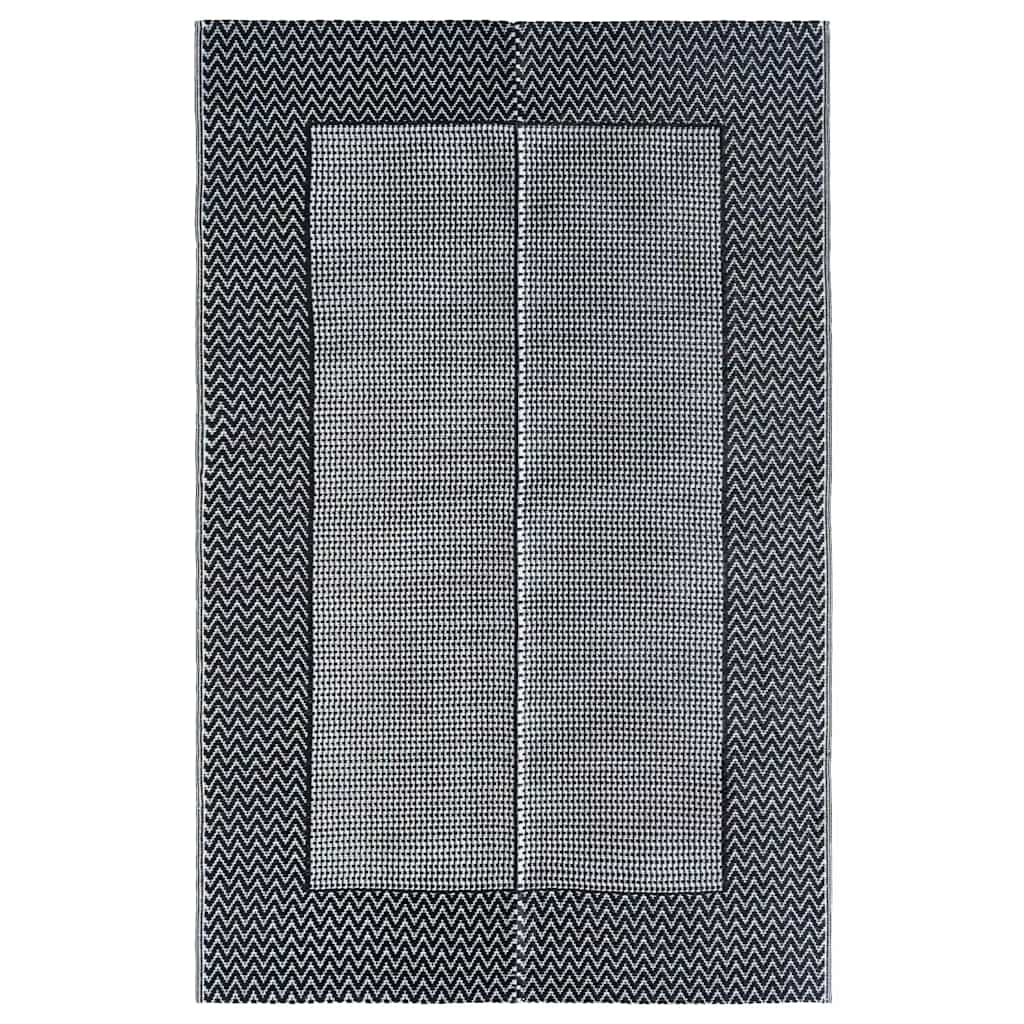 Vidaxl extérieur tapis arakil 160x230 cm pp gris
