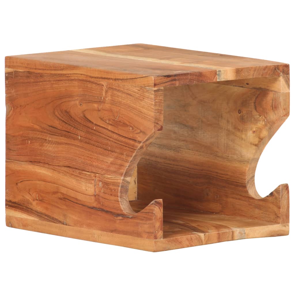 Vidaxx porte-vélos mural 35x25x25 cm bois d'acacia massif