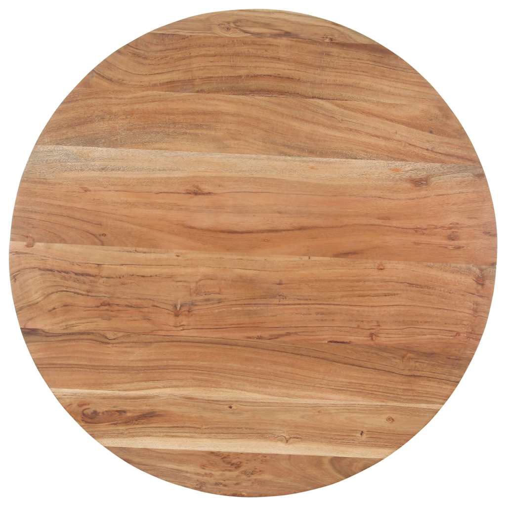 Vidaxl eettafel 80 cm massief acaciahout