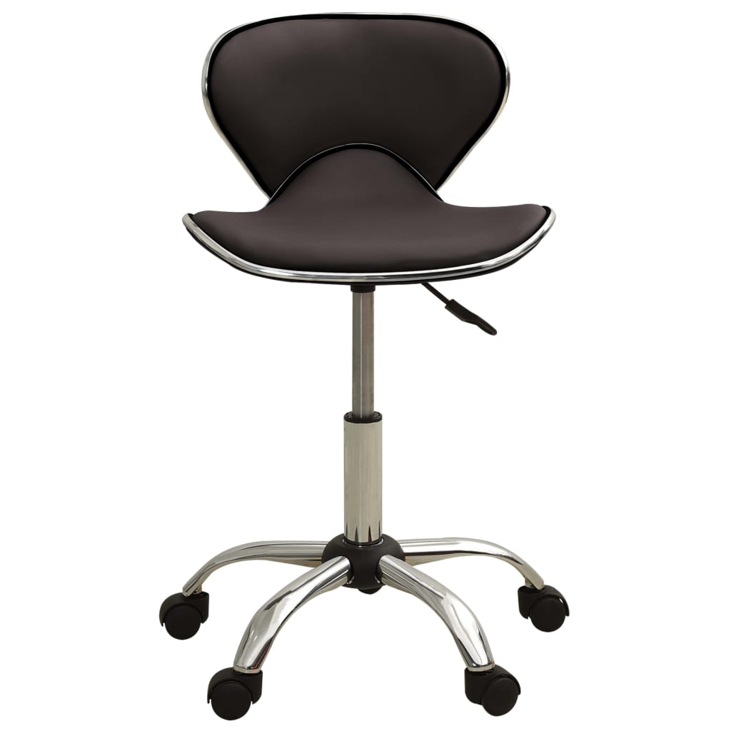 VidaXL tabouret de salon simili cuir marron