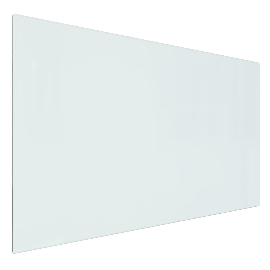 Vidaxx cheminée plaque de verre rectangulaire 100x60 cm