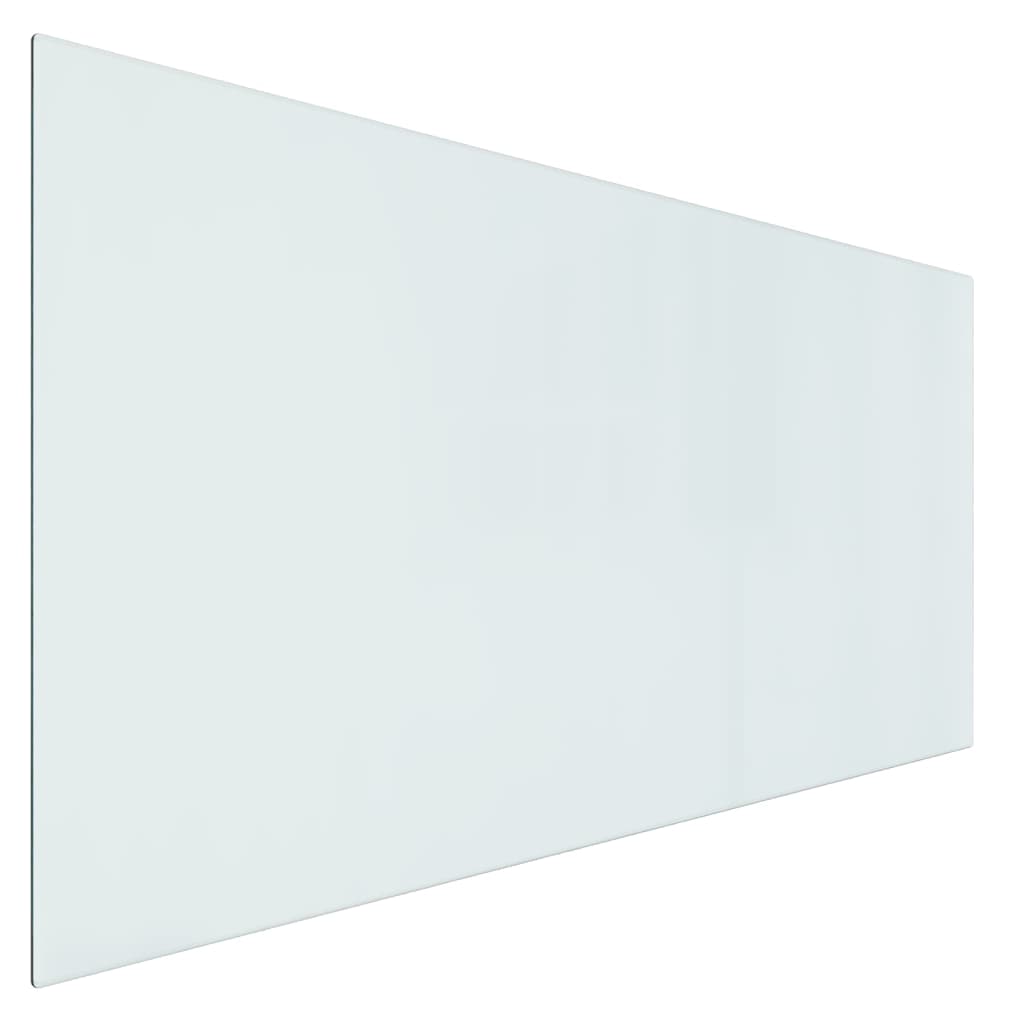 Vidaxx cheminée plaque de verre rectangulaire 120x60 cm