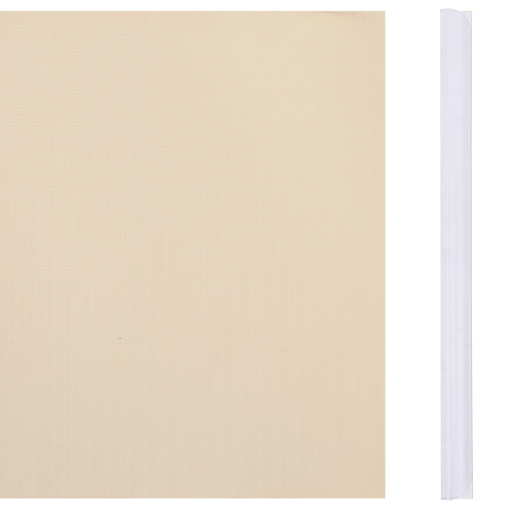 Écran de jardin Vidaxl 35x0.19 M PVC CRAME