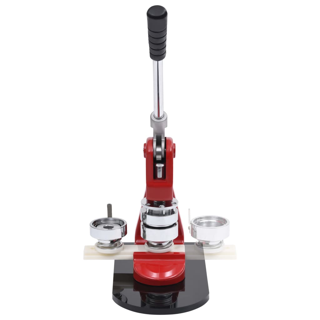 Machine de bouton Vidaxl avec 500 pièces de bouton PC 58 mm