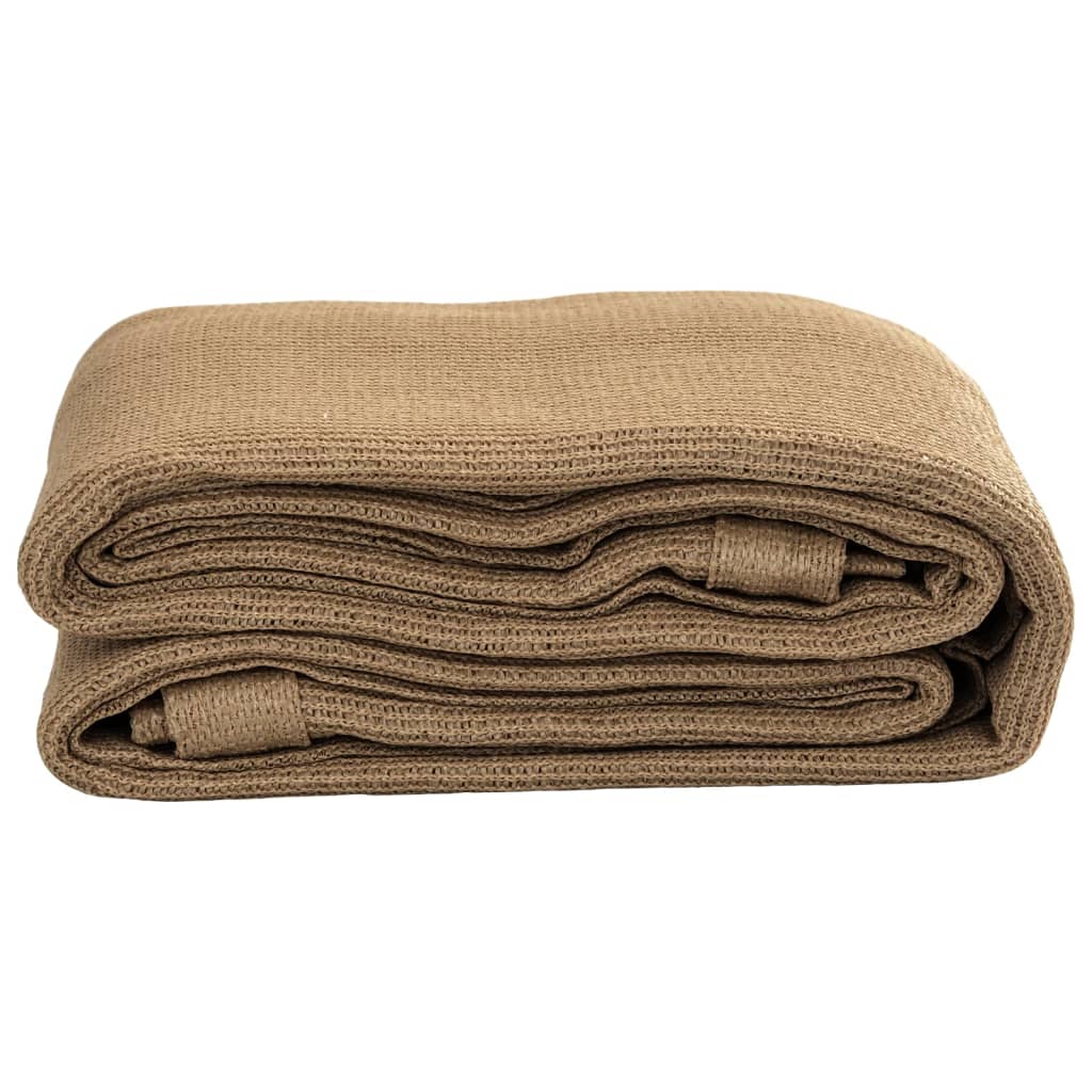 Tapis de tente Vidaxl 300x600 cm taupe