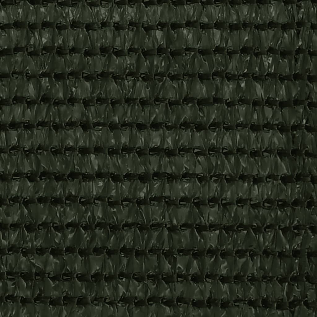 Écran de balcon Vidaxl 90x600 cm HDPE Donkergroen