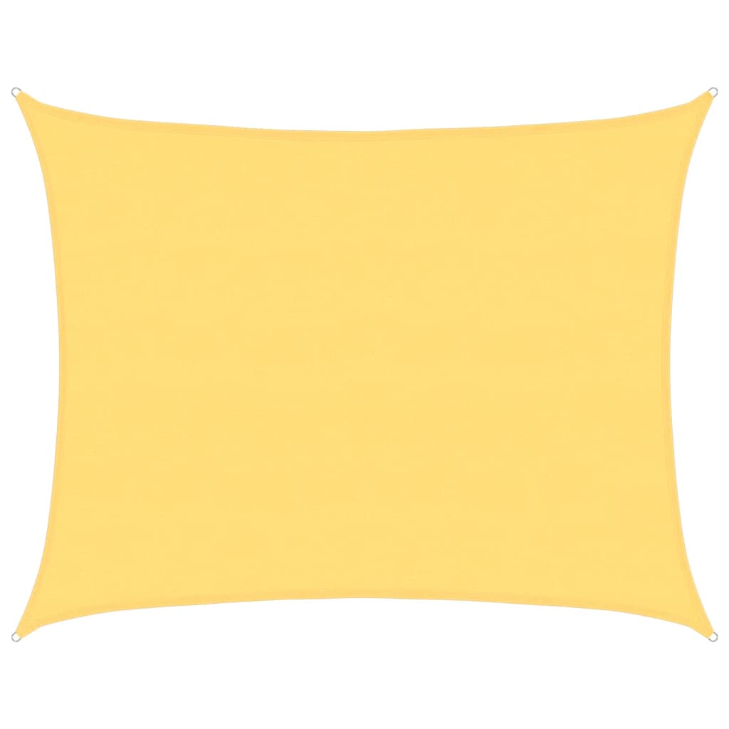 Vidaxl voile d'ombrage 160 g m² 6x7 m PEHD beige