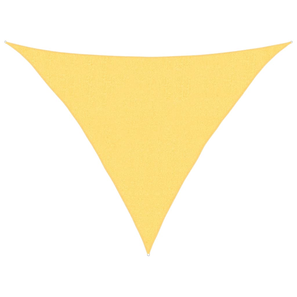 Vidaxl Zonnezeil 160 g m² 2,5x2,5x3,5 m beige HDPE