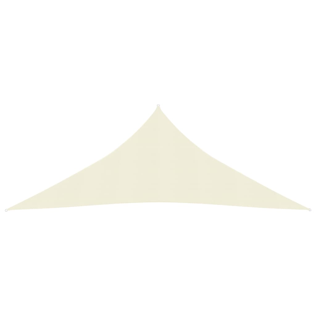 Vidaxl zonnezil 160 g m² 6x6x6 m crème HDPE -Colored