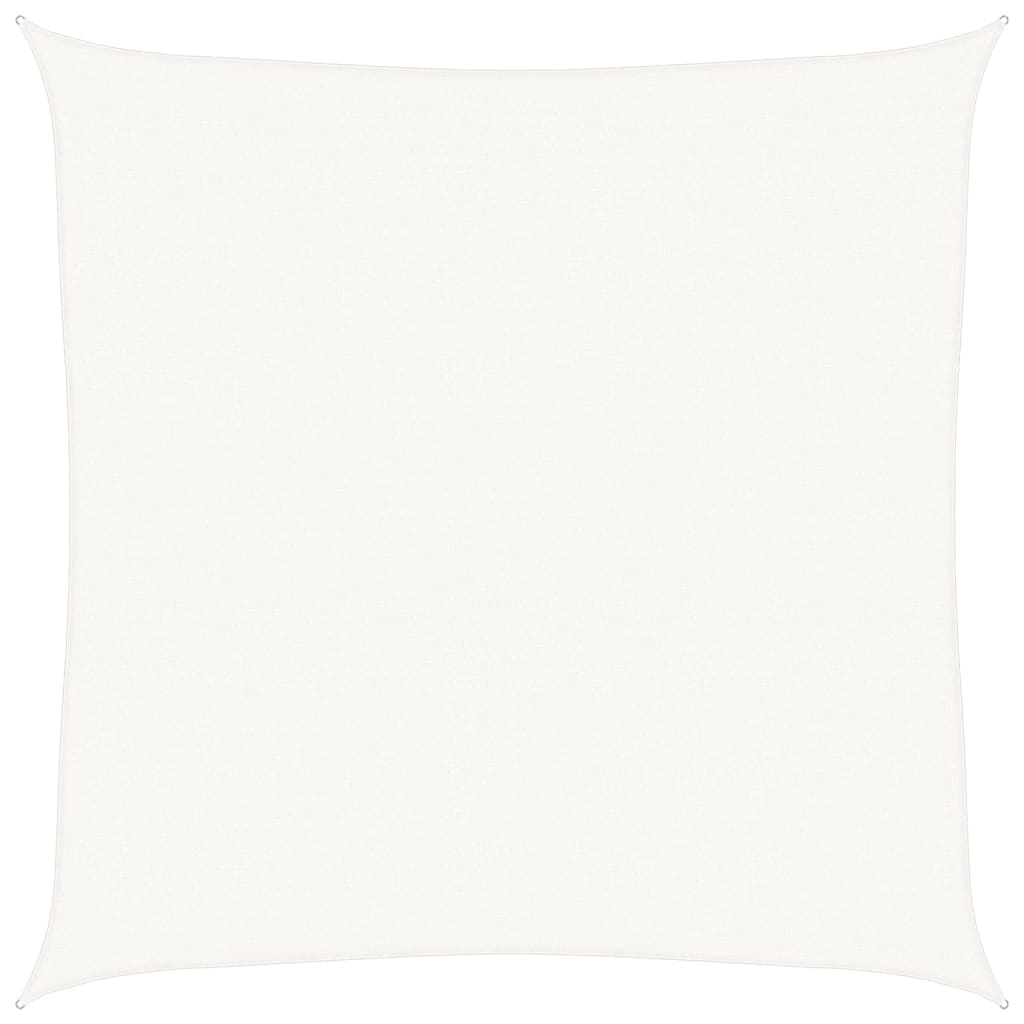 Vidaxl Zonnezeil 160 g m² 5x5 m HDPE blanc