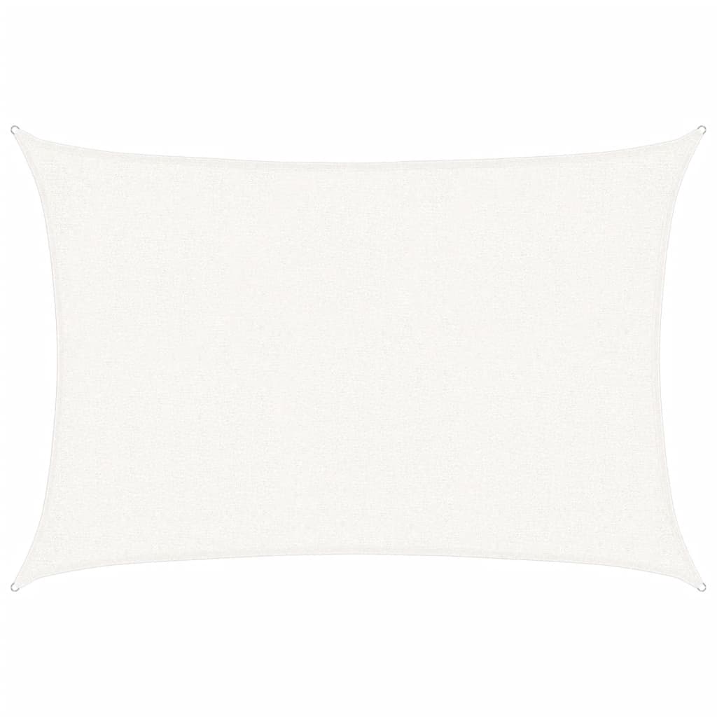 Vidaxl voile d'ombrage 160 g m² 2x2,5 m HDPE blanc