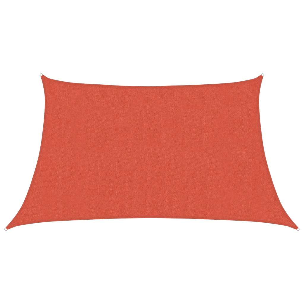 Vidaxl Zonnezeil 160 g m² 3 4x2 m HDPE en terre cuite colorée