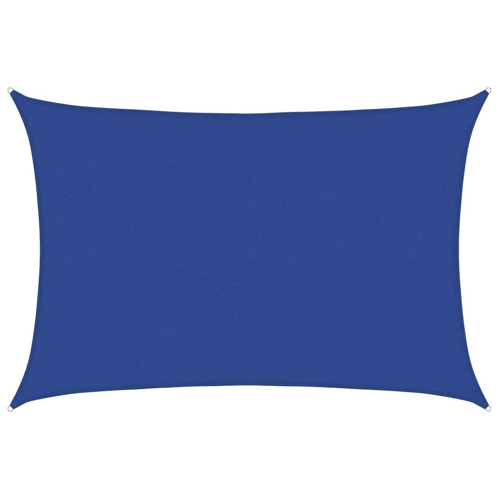 Vidaxl Zonnezeil 160 g m² rectangulaire 5x6 m bleu HDPE