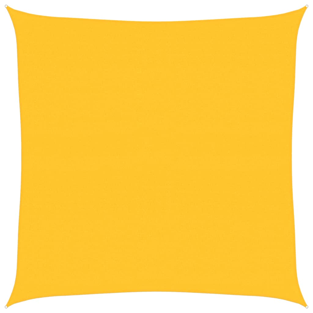 Vidaxl Zonnezeil 160 g m² carré 4,5x4,5 m jaune HDPE