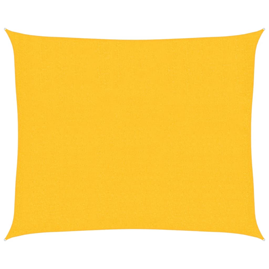 Vidaxl zonnezil 160 g m² 2,5x3 m en jaune HDPE