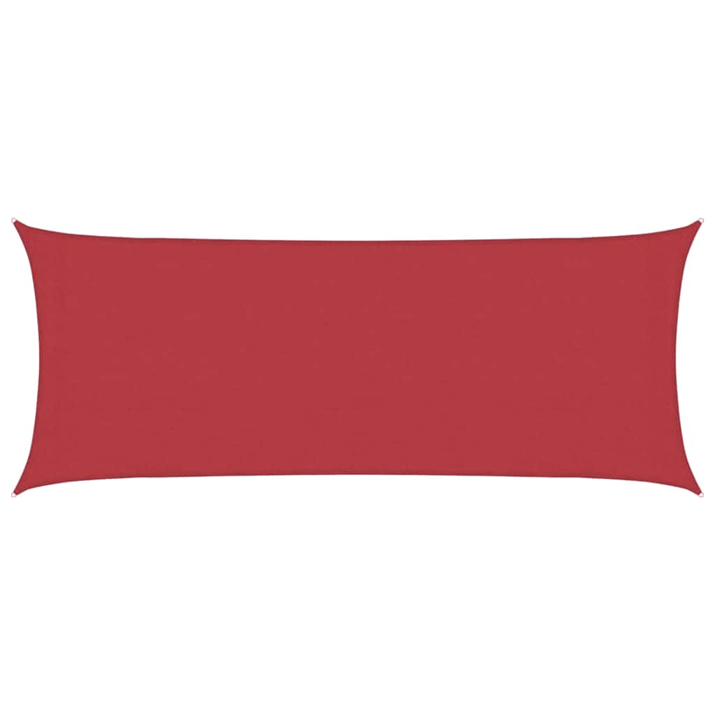 Vidaxl Zonnezeil 160 g m² 2x4,5 m HDPE rouge
