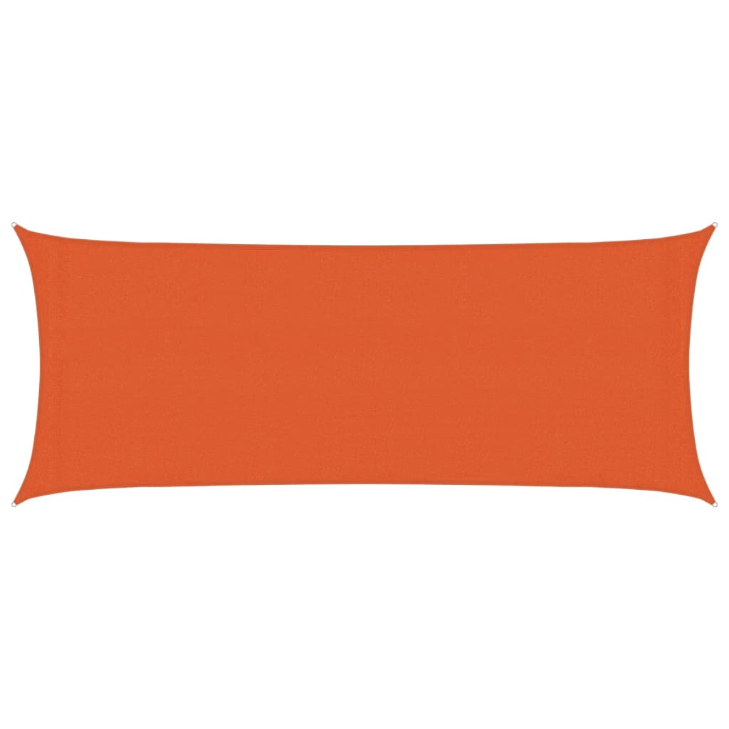 VidaXL voile d'ombrage 160 g m² 2x4,5 m PEHD orange