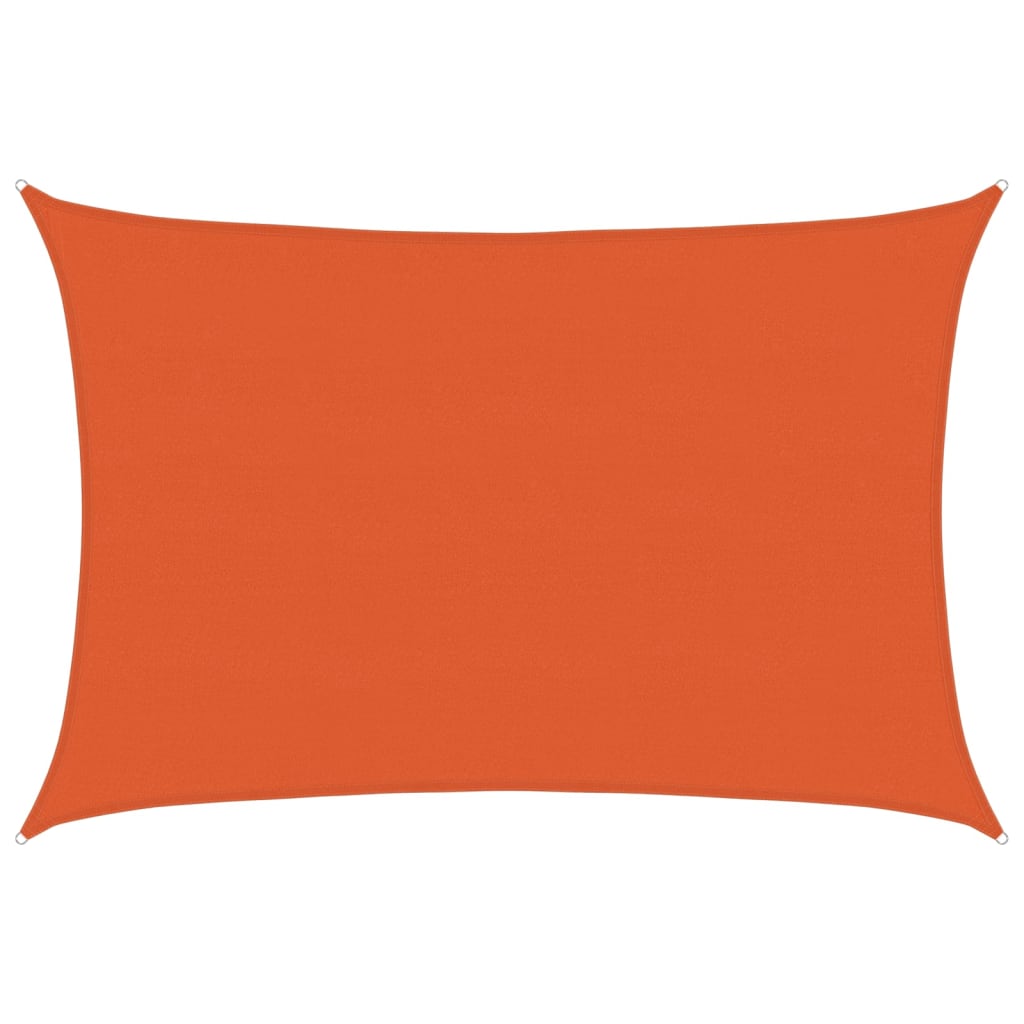 Vidaxl Zonnezeil 160 g m² rectangulaire 5x7 M HDPE Oranje