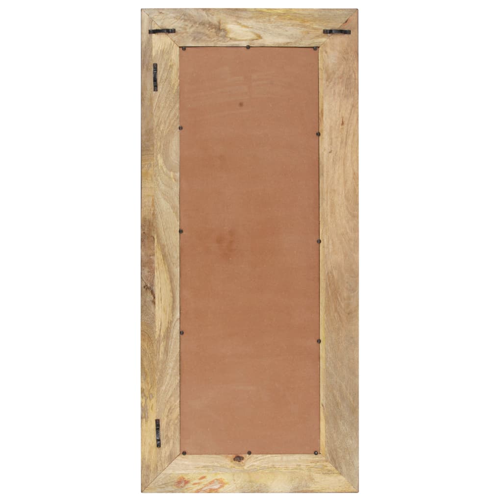 Miroir Vidaxx 110x50 cm bois de manguier massif