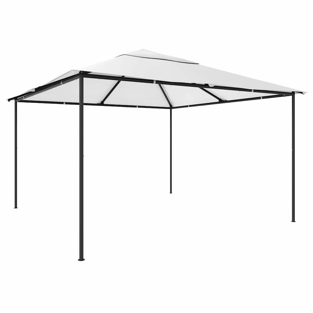 Vidaxl Arbor 180 g m² 4x4x3 m blanc