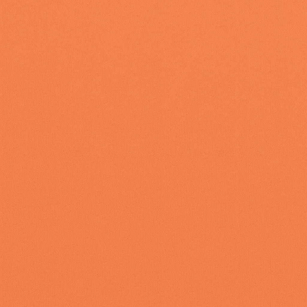 Écran de balcon Vidaxl 75x600 cm Oxford Fabric Orange