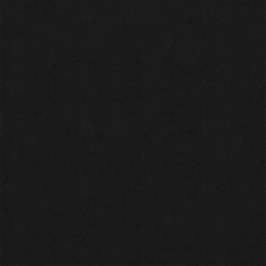 Écran de balcon Vidaxl 75x300 cm Oxford tissu noir