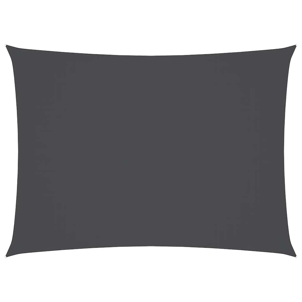 Vidaxl Sunshade rectangulaire 2,5x4 m oxford tissu anthracite -colored
