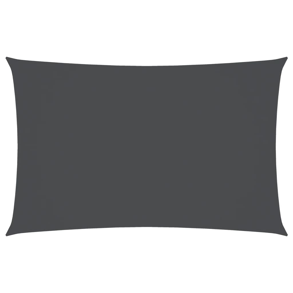 Vidaxl Sunshade rectangulaire 3,5x5 m oxford tissu anthracite -colored