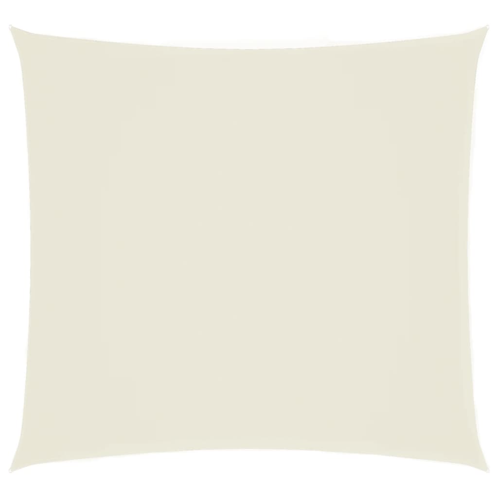 Vidaxl Sunshade Square 7x7 M Oxford Fabric Crème colored
