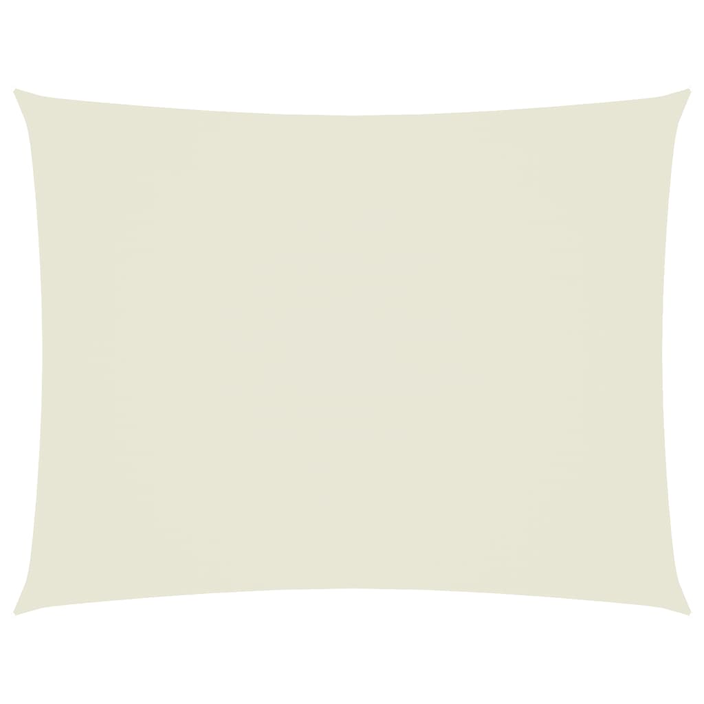 Vidaxl Sunshade rectangular 5x7 m oxford tissu crème coloré