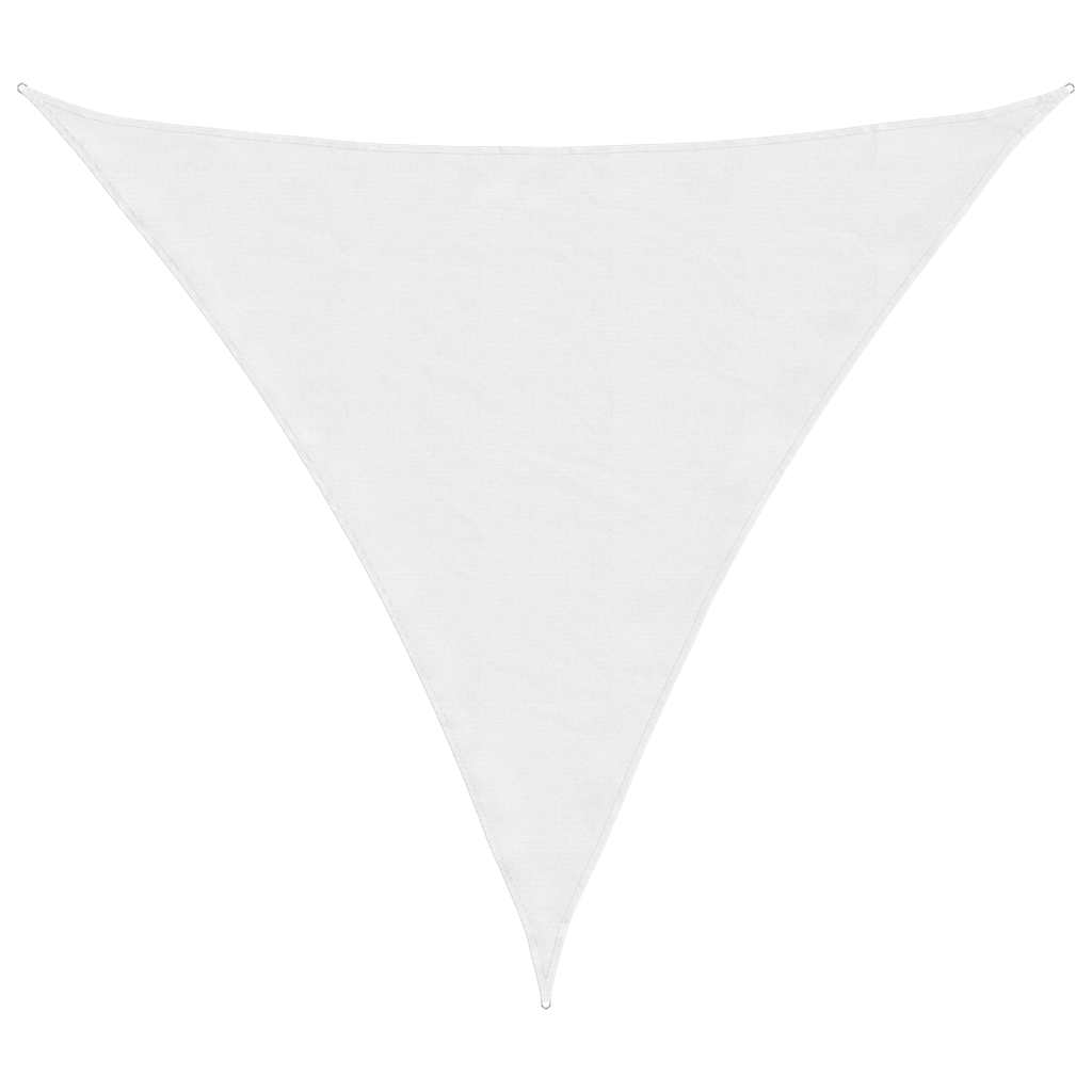 Vidaxl Sunshade triangulaire 6x6x6 m Oxford tissu blanc
